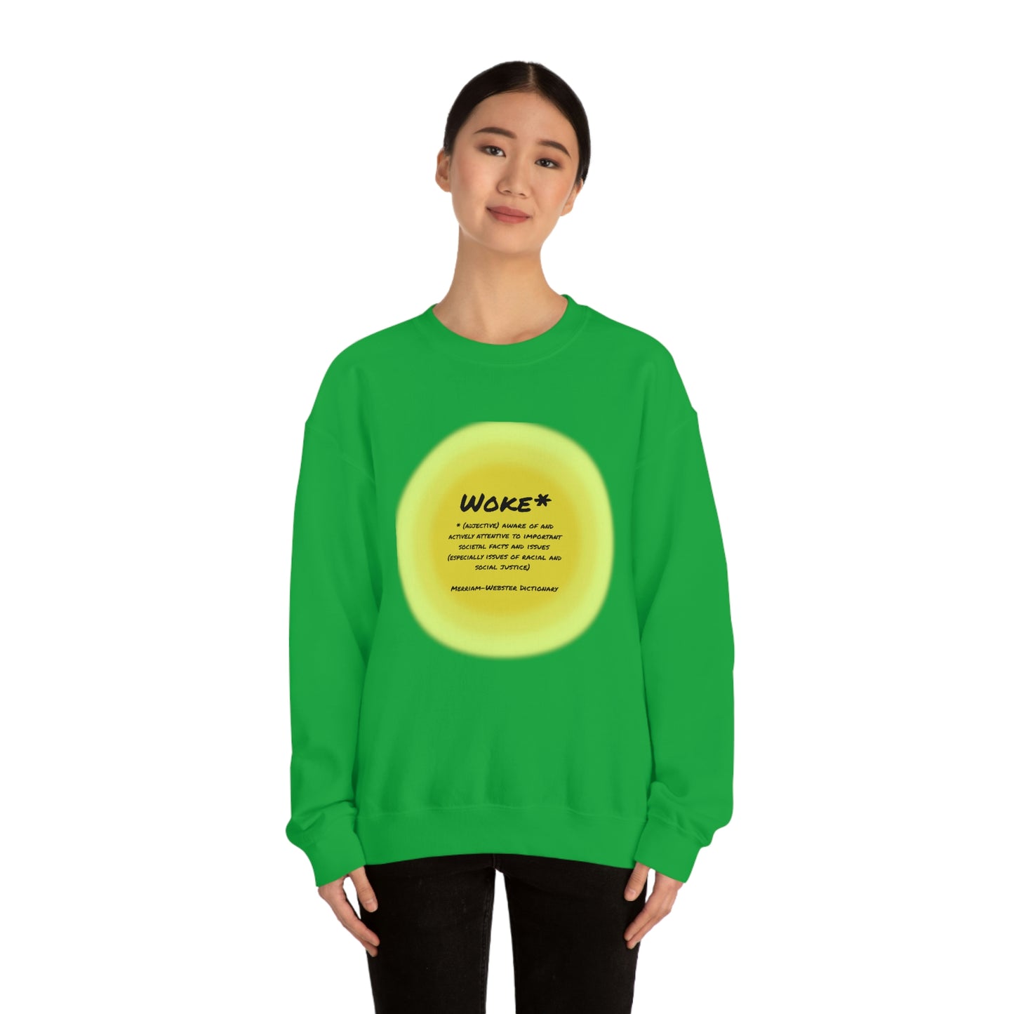 Woke Definition Unisex Heavy Blend™ Crewneck Sweatshirt