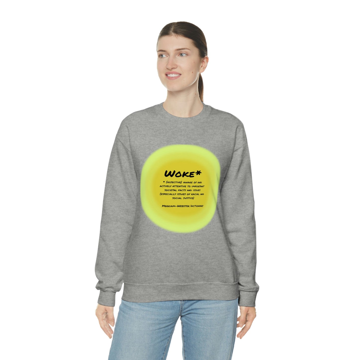 Woke Definition Unisex Heavy Blend™ Crewneck Sweatshirt