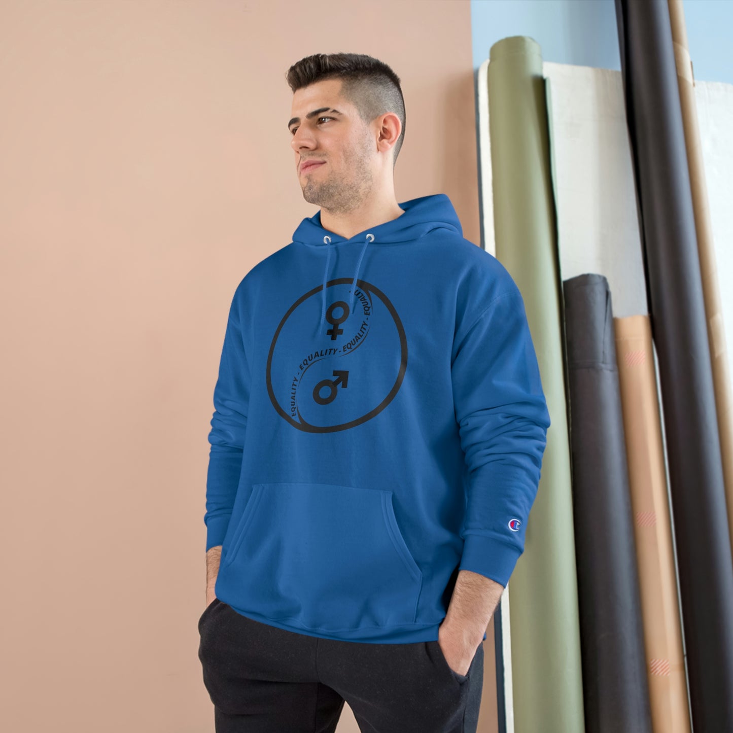 Yin Yang Equality - Gender Equality Men's - Champion Hoodie