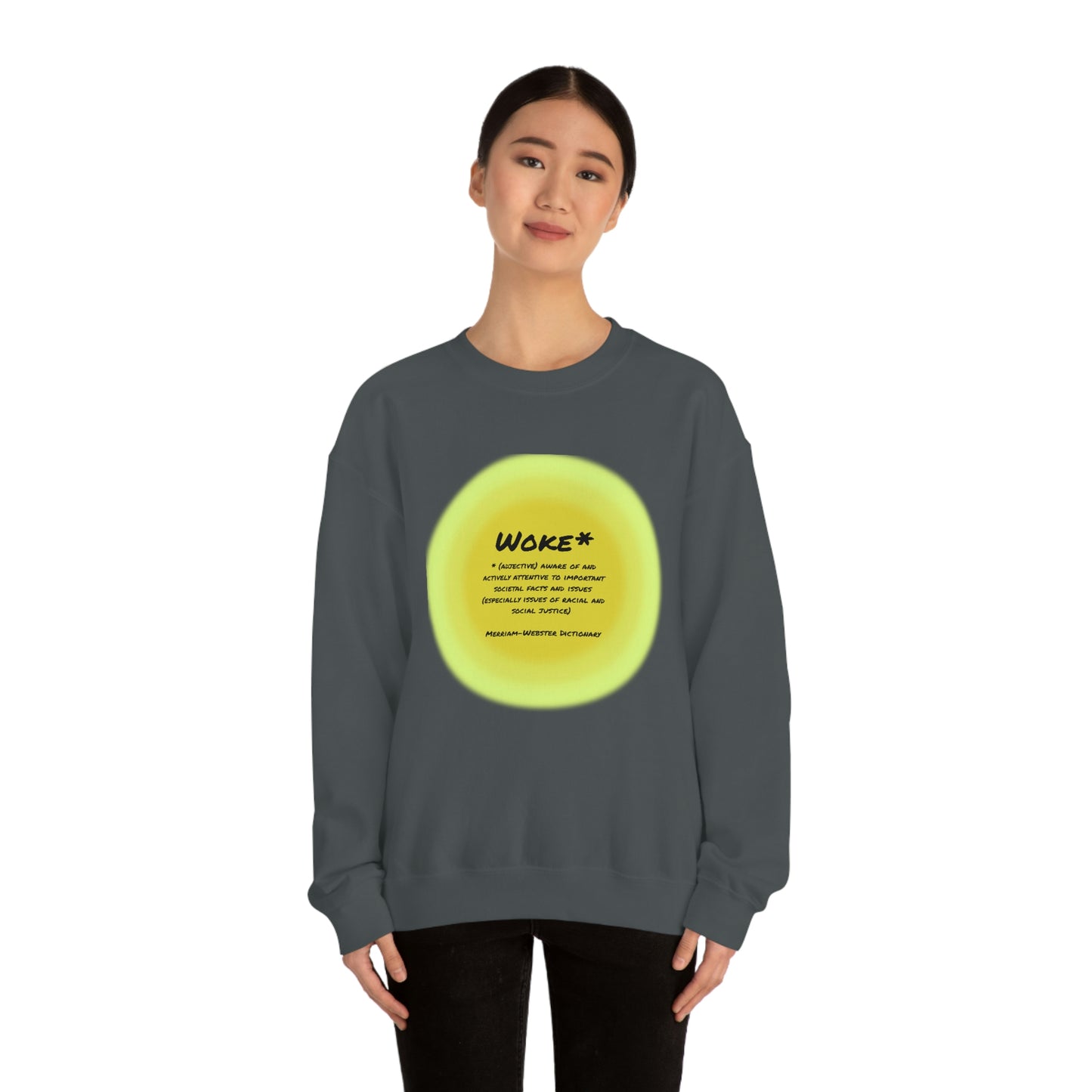 Woke Definition Unisex Heavy Blend™ Crewneck Sweatshirt