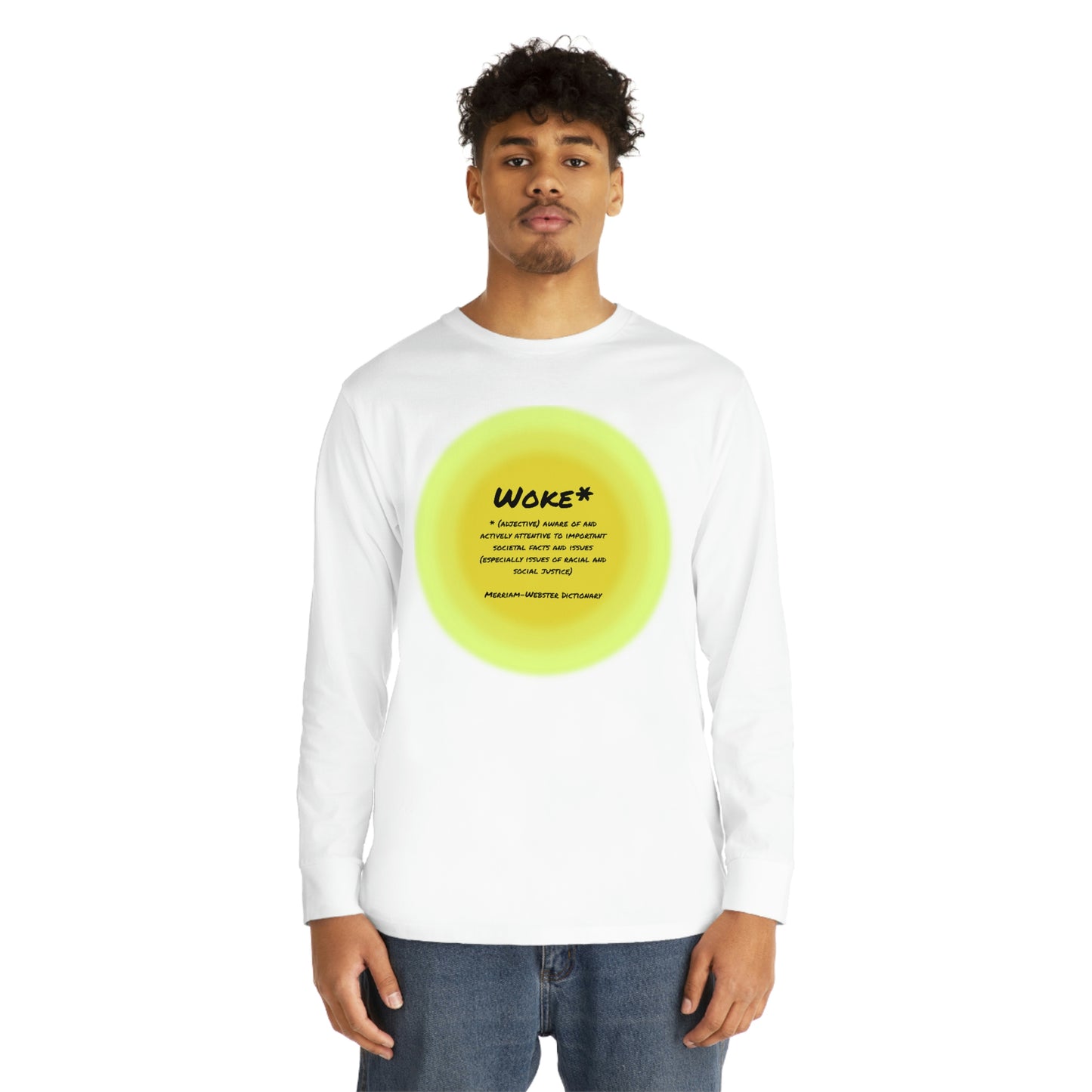 Woke - Definition Long Sleeve Crewneck Tee