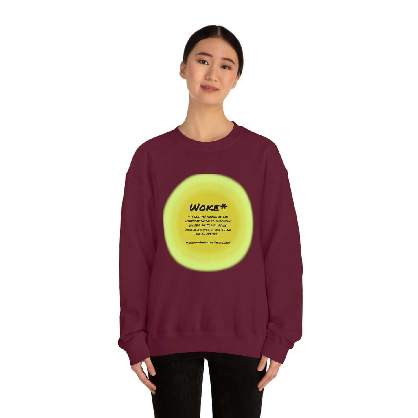 Woke Definition Unisex Heavy Blend™ Crewneck Sweatshirt