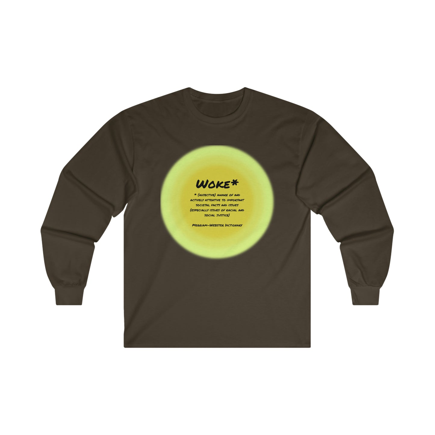 Woke Definition Unisex Sizes Ultra Cotton Long Sleeve Tee