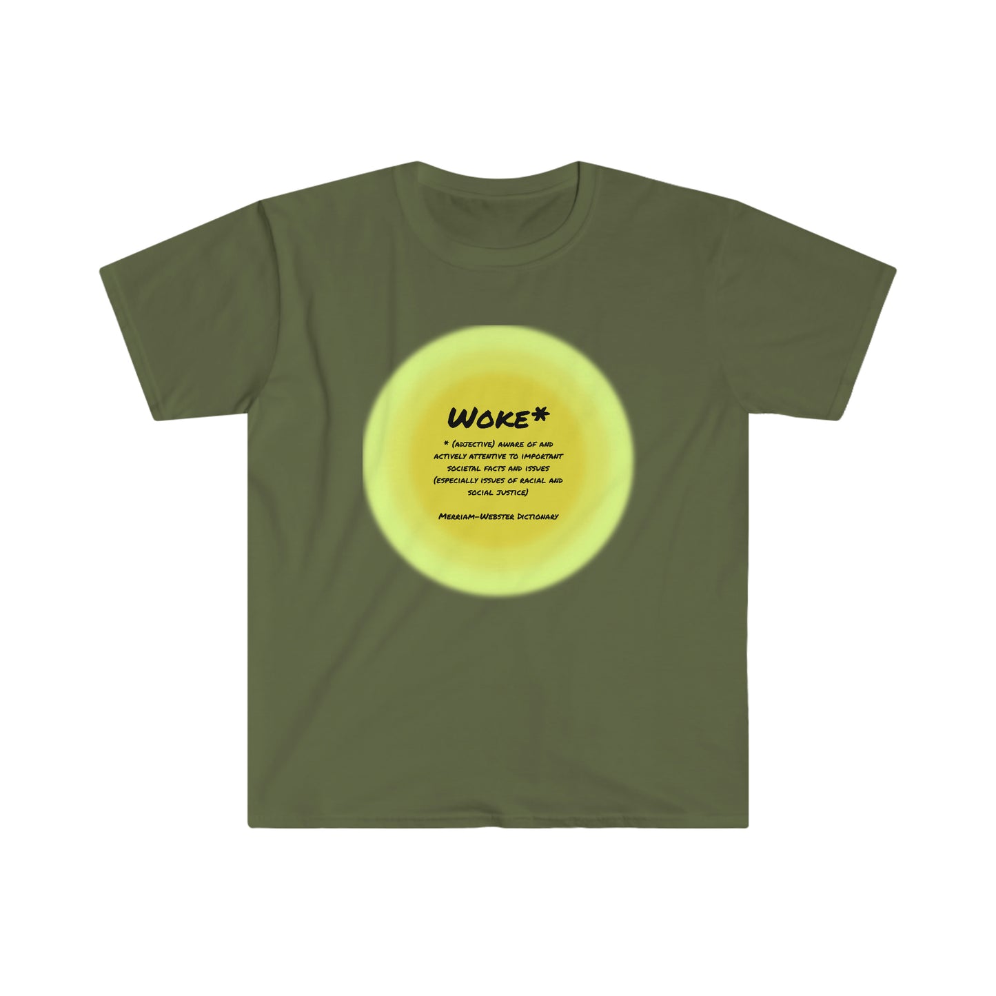 Woke Definition Unisex Softstyle T-Shirt