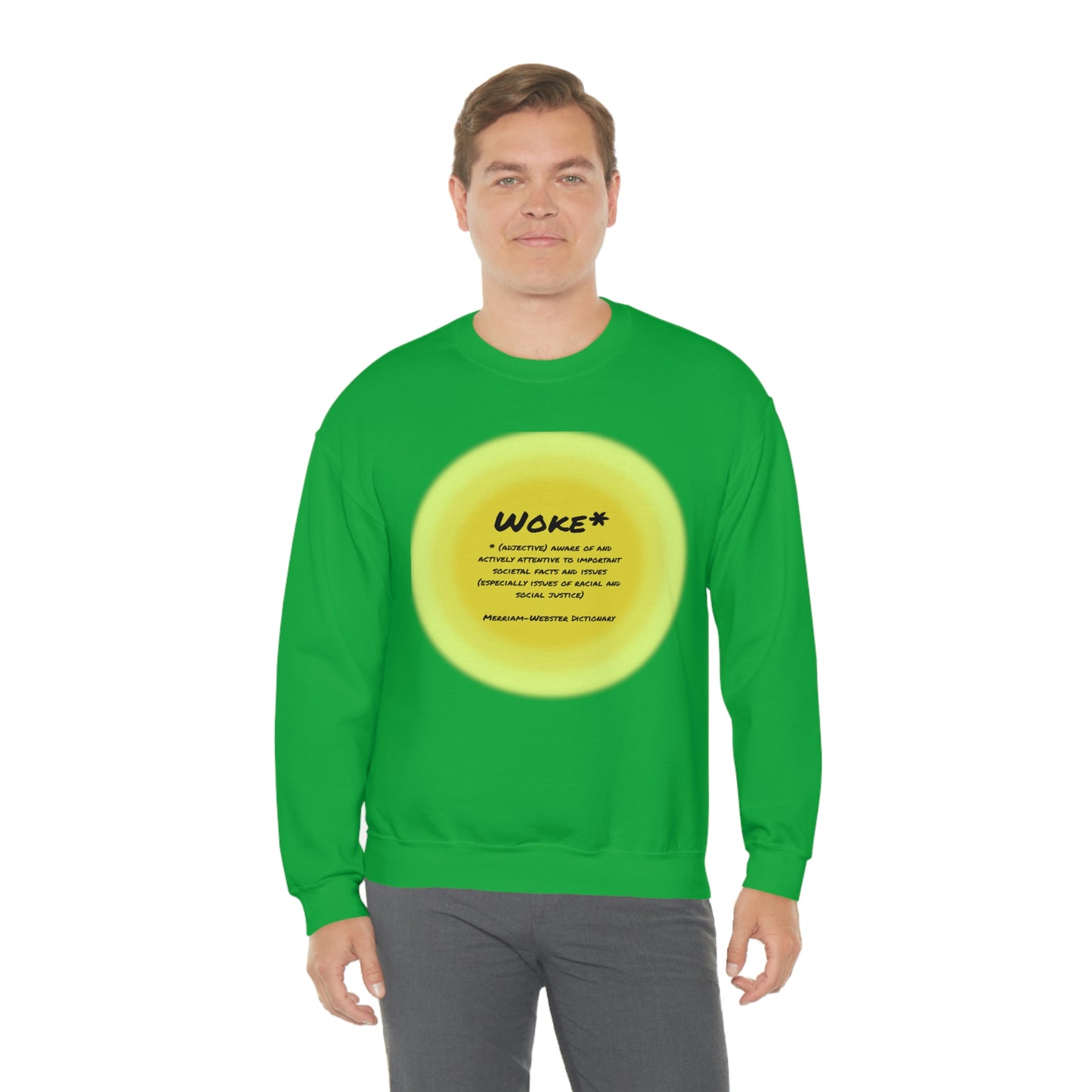 Woke Definition Unisex Heavy Blend™ Crewneck Sweatshirt