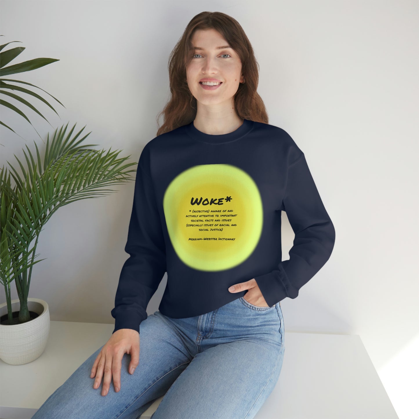 Woke Definition Unisex Heavy Blend™ Crewneck Sweatshirt