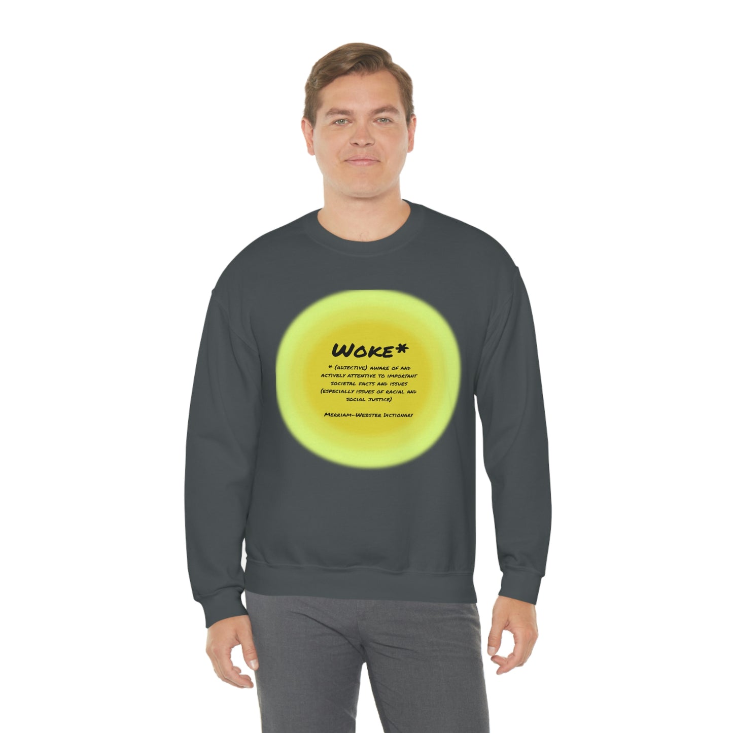 Woke Definition Unisex Heavy Blend™ Crewneck Sweatshirt