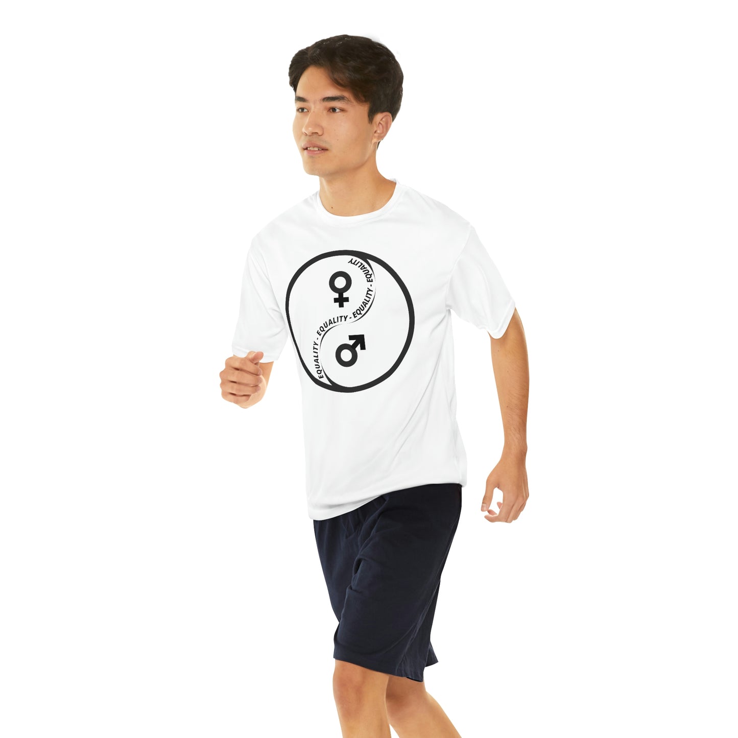 Yin Yang Equality - Gender Equality - Men's Performance T-Shirt