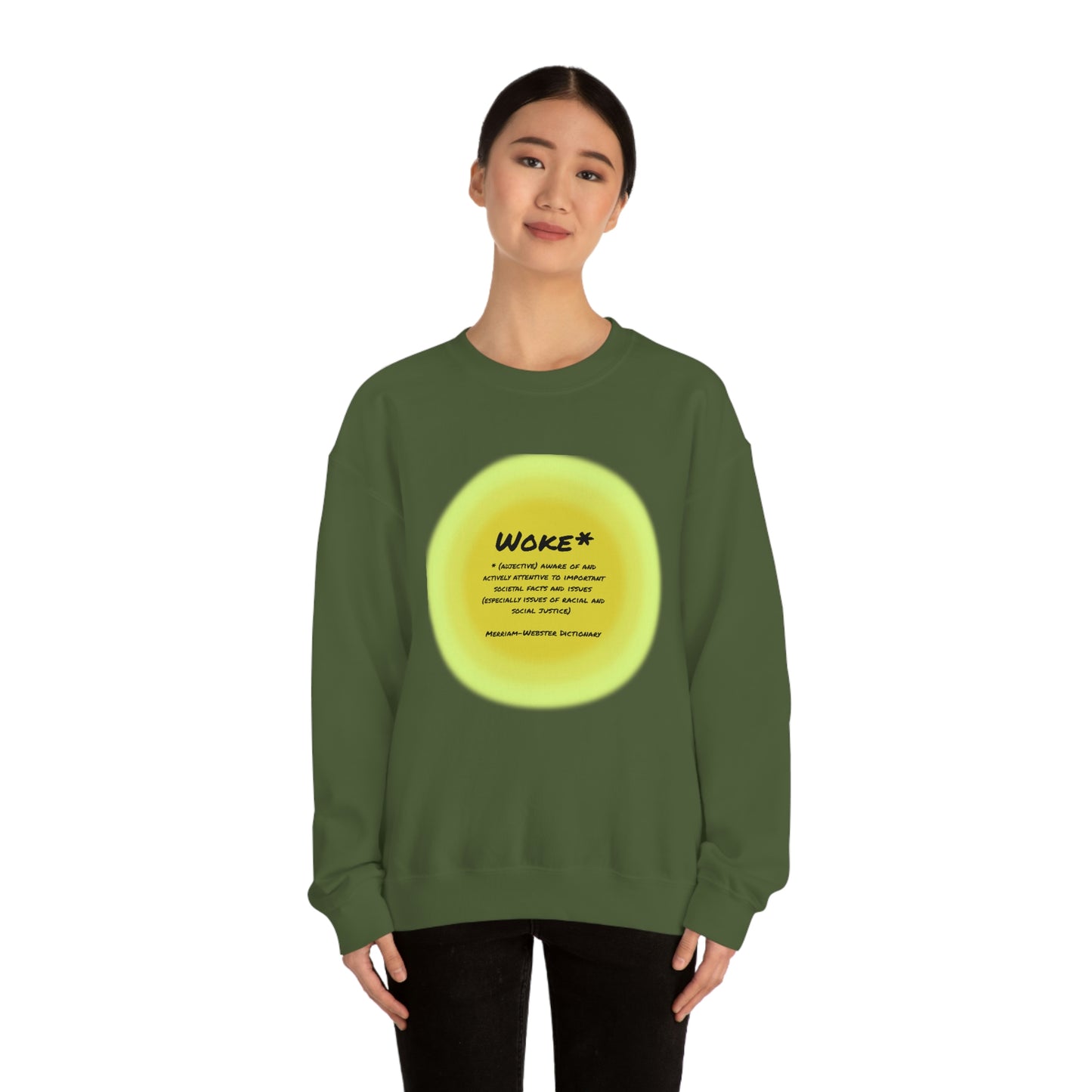 Woke Definition Unisex Heavy Blend™ Crewneck Sweatshirt