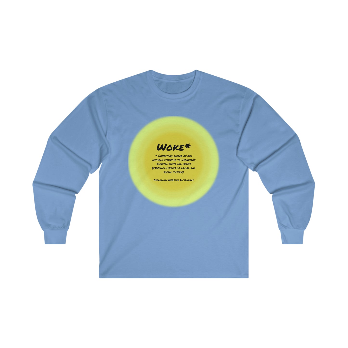 Woke Definition Unisex Sizes Ultra Cotton Long Sleeve Tee