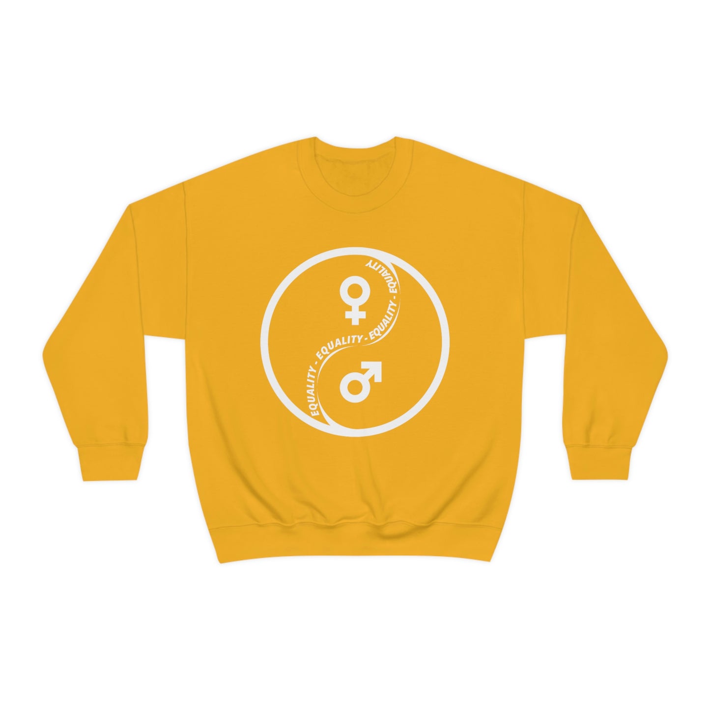 Yin Yang Equality - Gender Equality - Unisex Heavy Blend™ Crewneck Sweatshirt