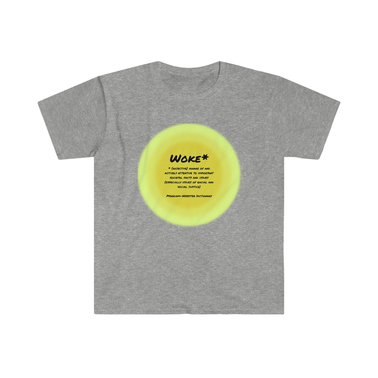 Woke Definition Unisex Softstyle T-Shirt