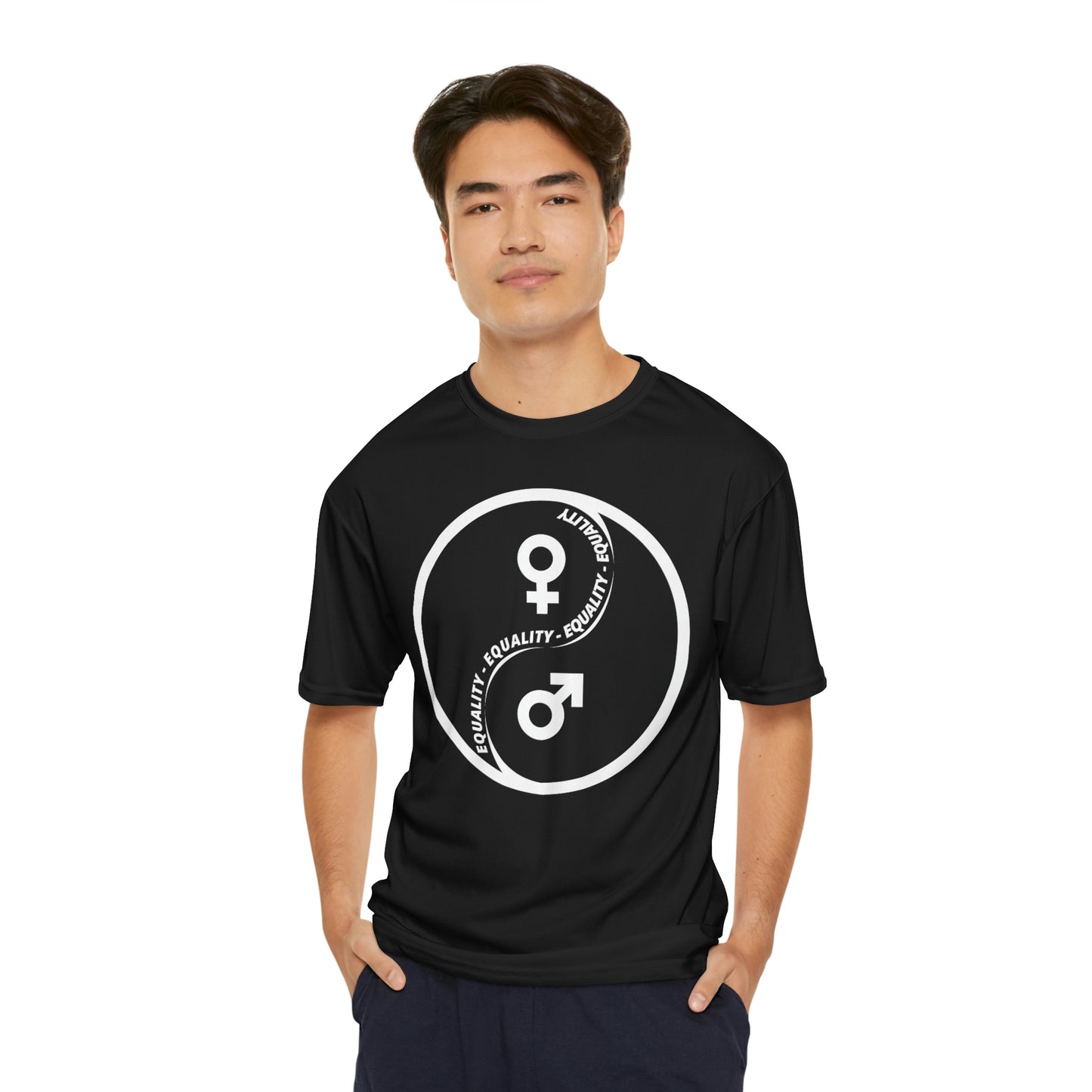Yin Yang Equality - Gender Equality - Men's Performance T-Shirt