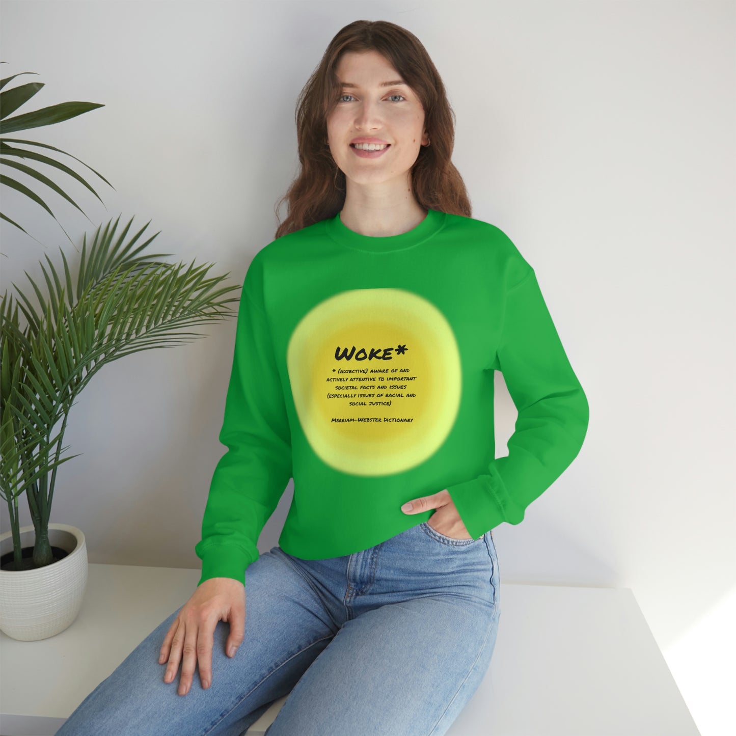Woke Definition Unisex Heavy Blend™ Crewneck Sweatshirt