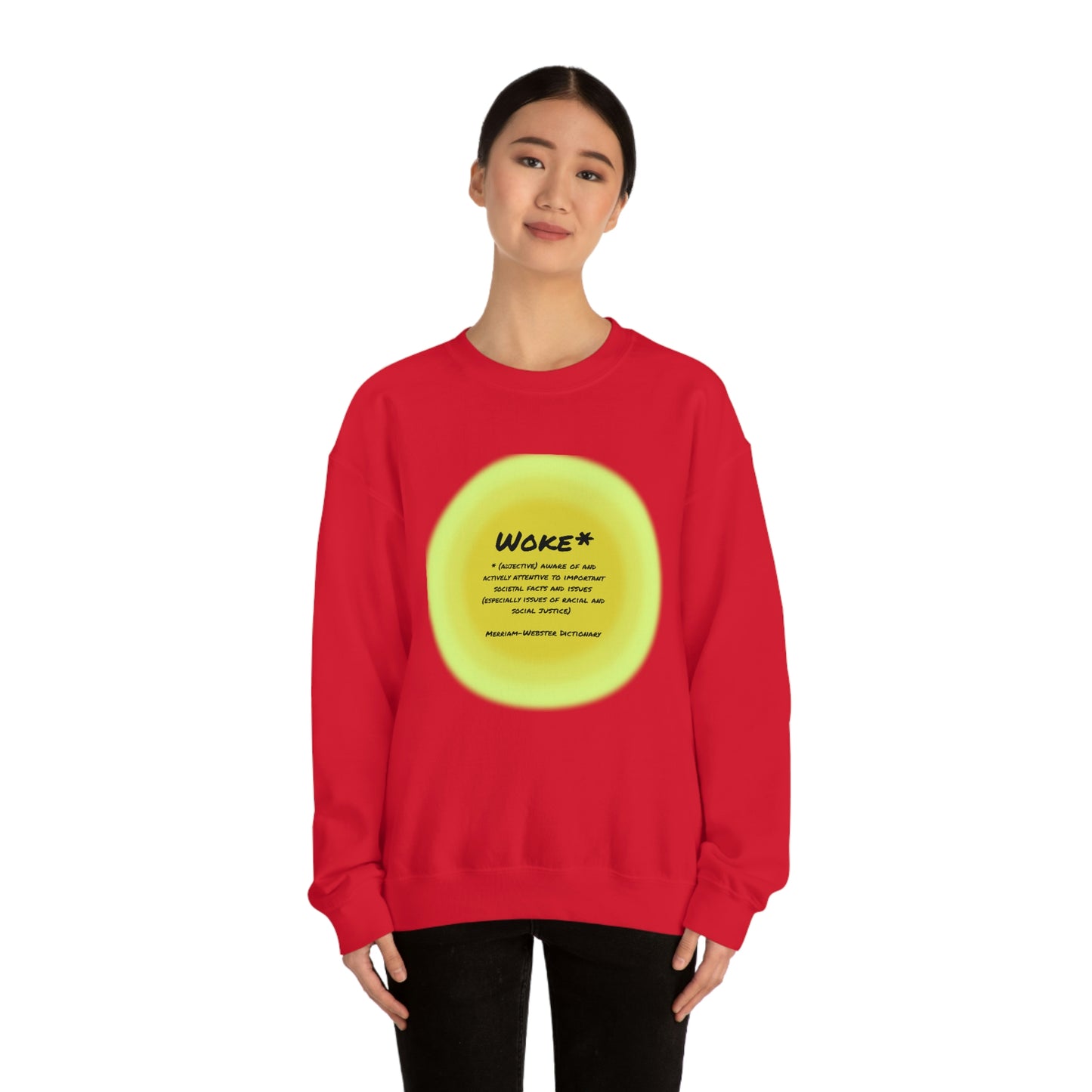 Woke Definition Unisex Heavy Blend™ Crewneck Sweatshirt