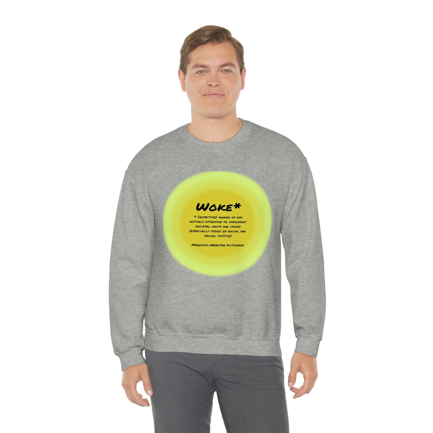 Woke Definition Unisex Heavy Blend™ Crewneck Sweatshirt