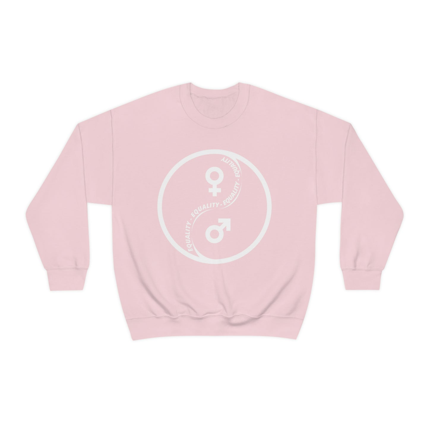 Yin Yang Equality - Gender Equality - Unisex Heavy Blend™ Crewneck Sweatshirt