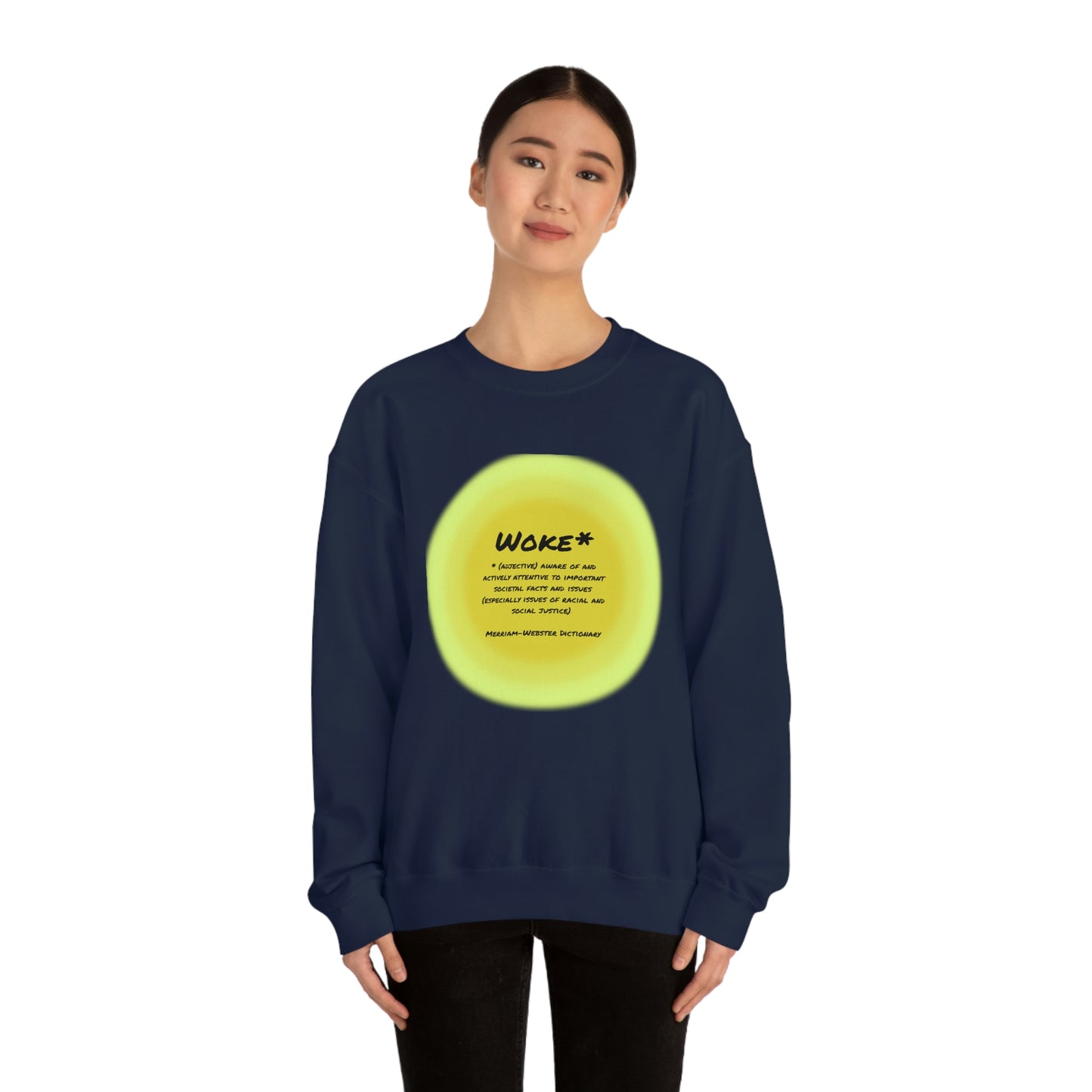 Woke Definition Unisex Heavy Blend™ Crewneck Sweatshirt