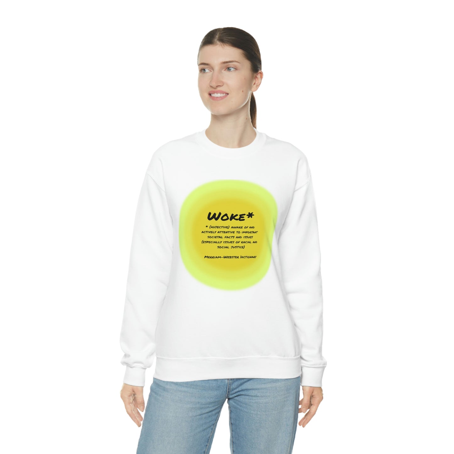 Woke Definition Unisex Heavy Blend™ Crewneck Sweatshirt