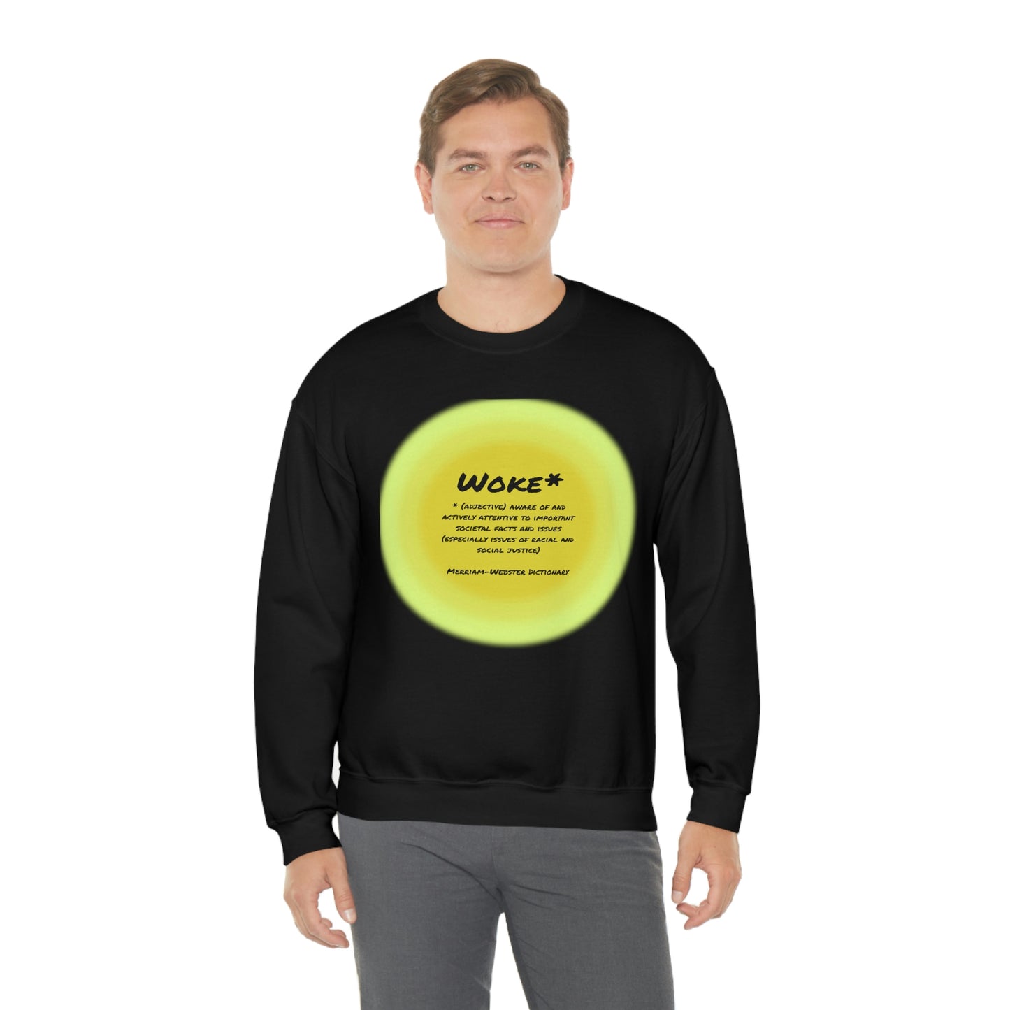 Woke Definition Unisex Heavy Blend™ Crewneck Sweatshirt