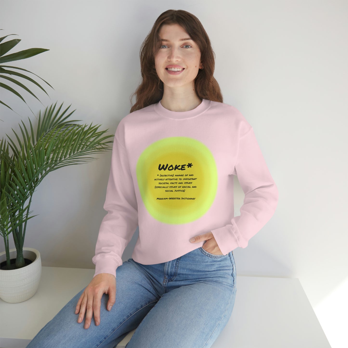 Woke Definition Unisex Heavy Blend™ Crewneck Sweatshirt