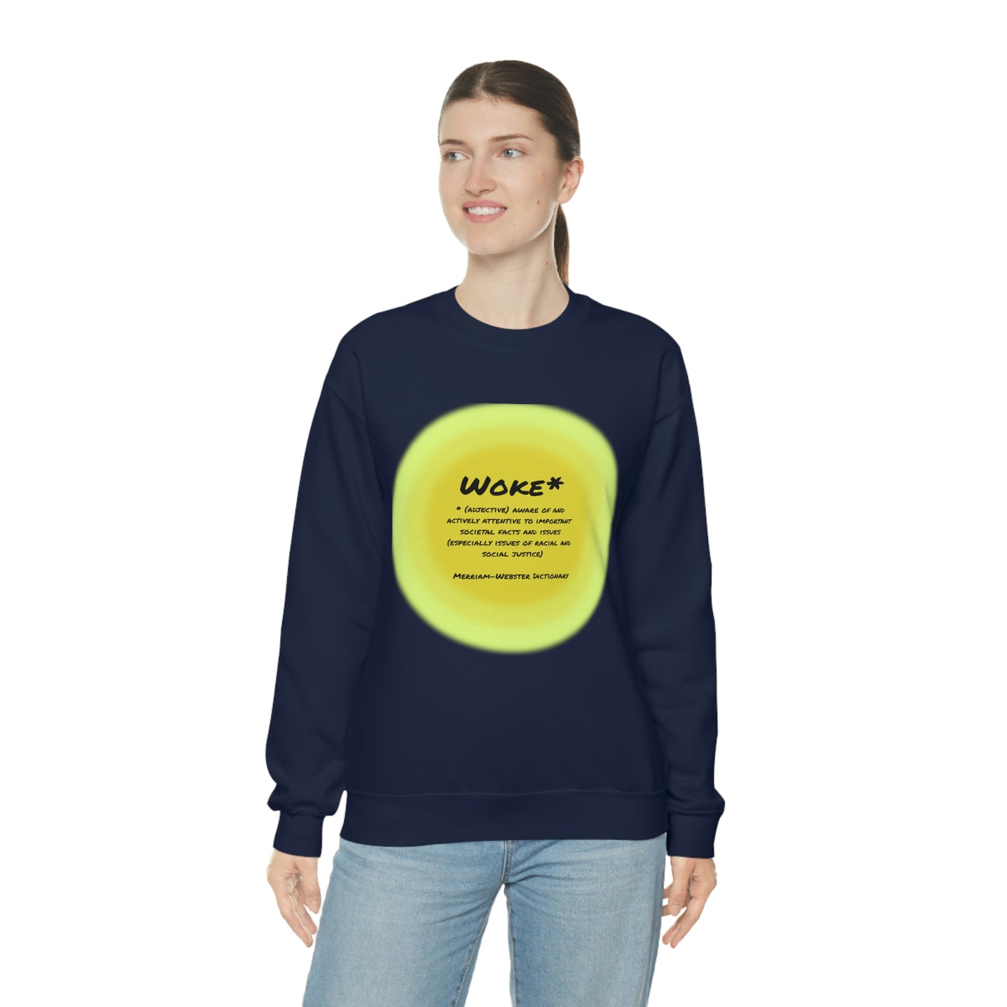Woke Definition Unisex Heavy Blend™ Crewneck Sweatshirt