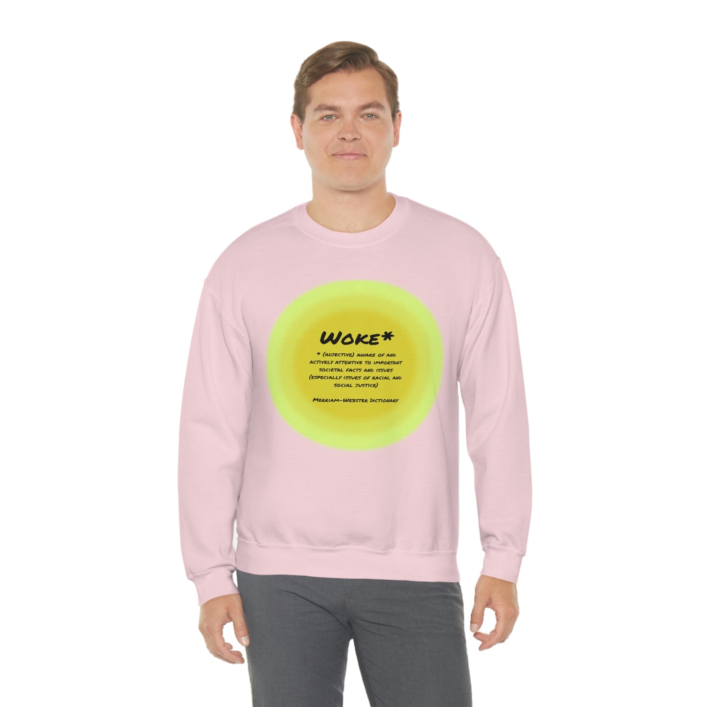Woke Definition Unisex Heavy Blend™ Crewneck Sweatshirt
