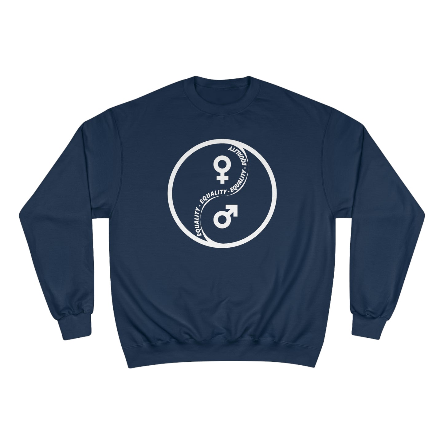 Yin Yang Equality - Gender Equality Men's - Champion Sweatshirt
