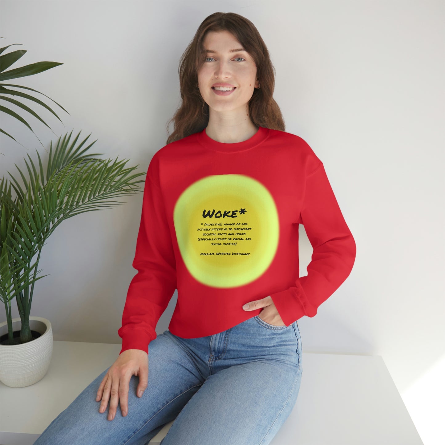 Woke Definition Unisex Heavy Blend™ Crewneck Sweatshirt