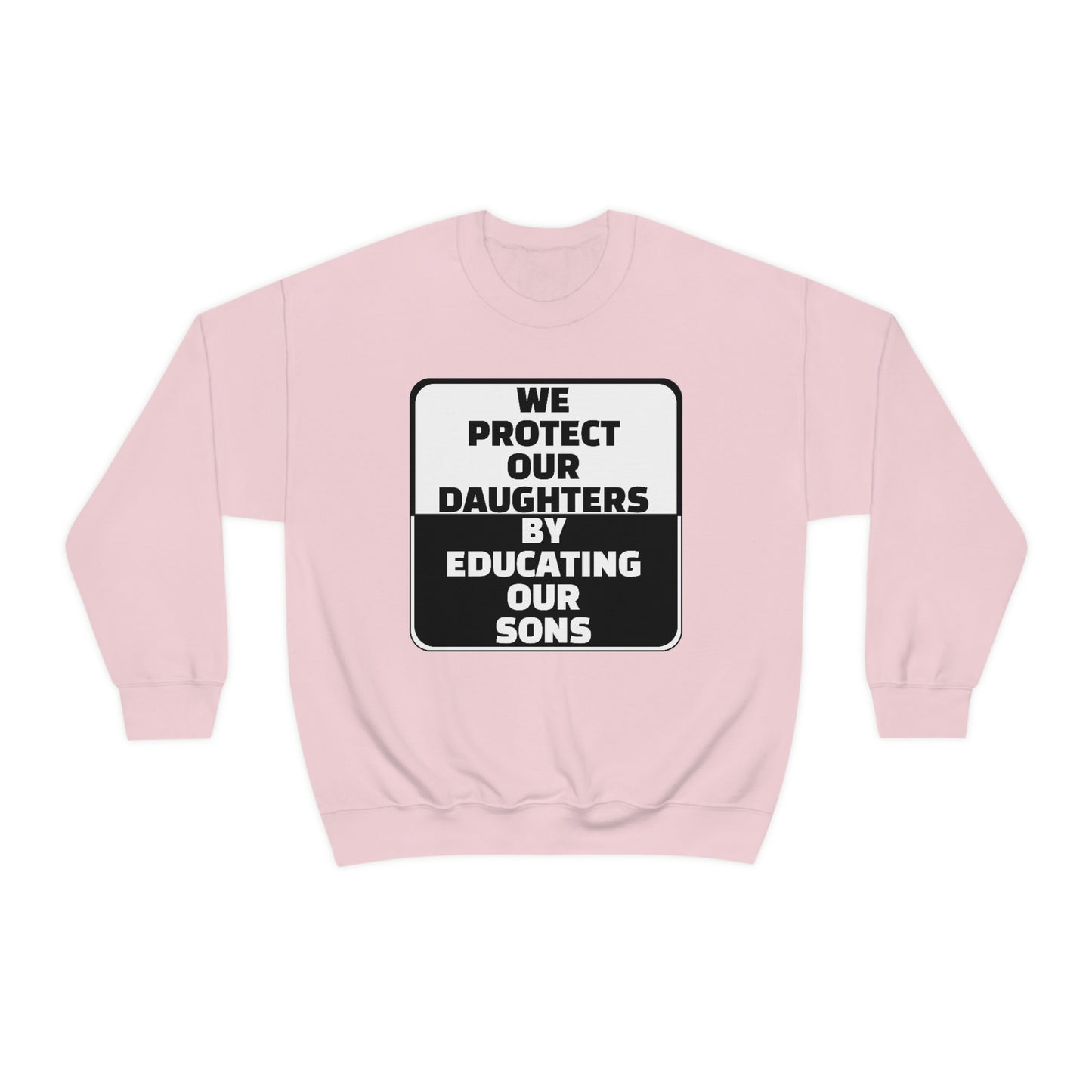 Educate our Sons - Gender Equality - Unisex Heavy Blend™ Crewneck Sweatshirt
