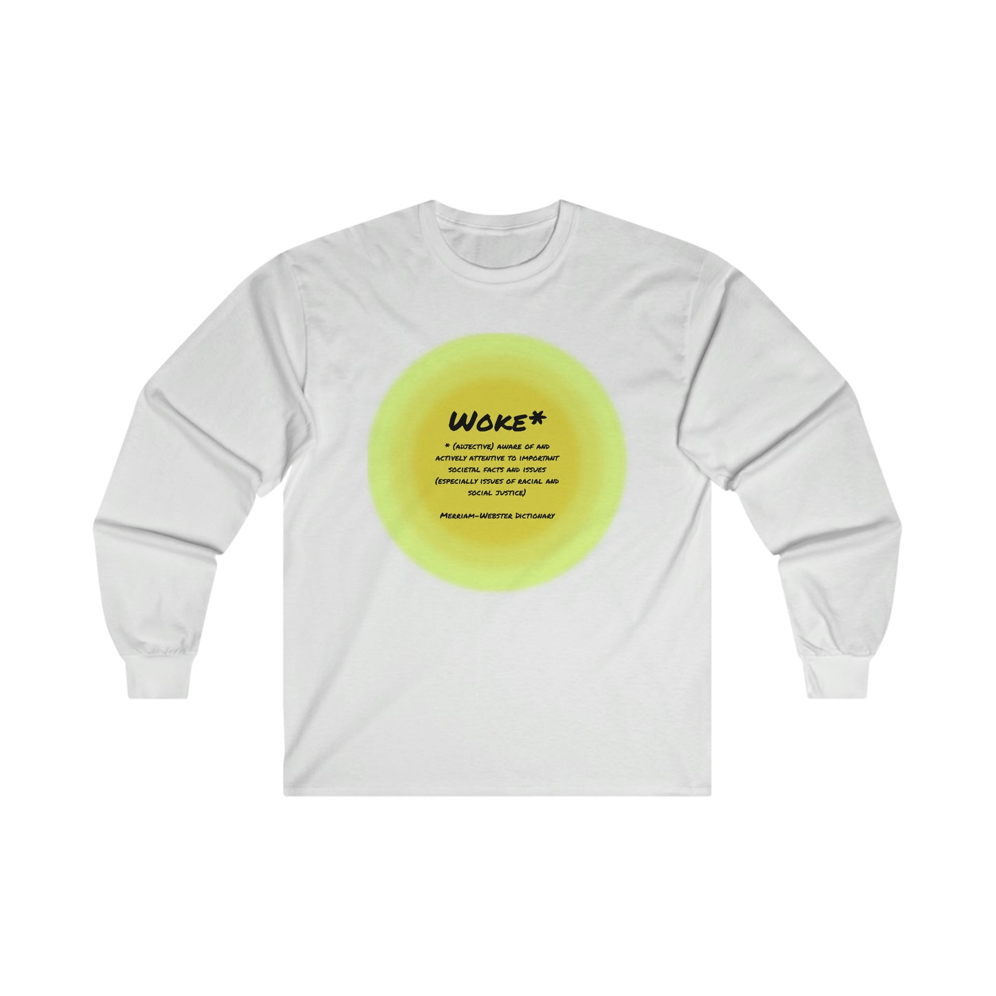 Woke Definition Unisex Sizes Ultra Cotton Long Sleeve Tee
