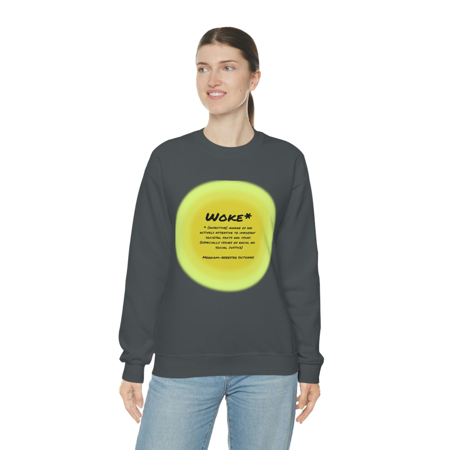 Woke Definition Unisex Heavy Blend™ Crewneck Sweatshirt