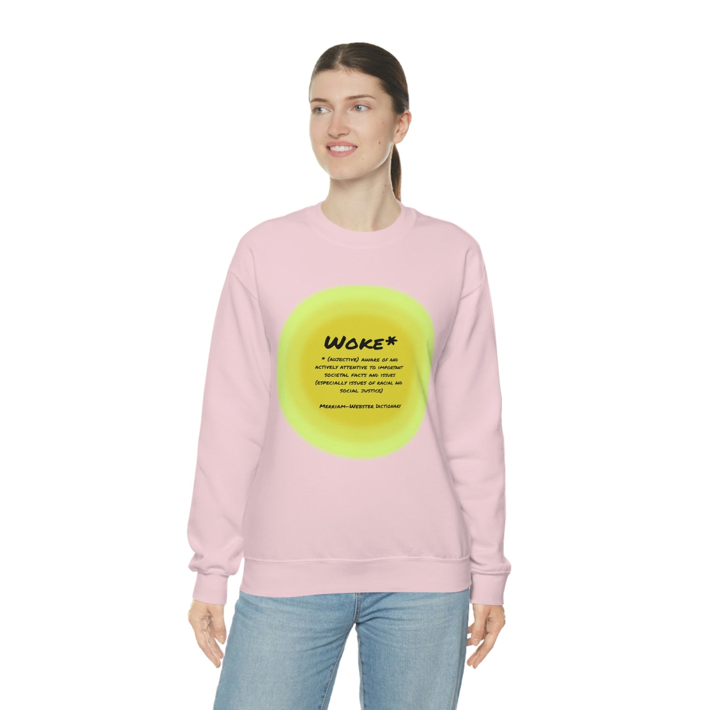 Woke Definition Unisex Heavy Blend™ Crewneck Sweatshirt