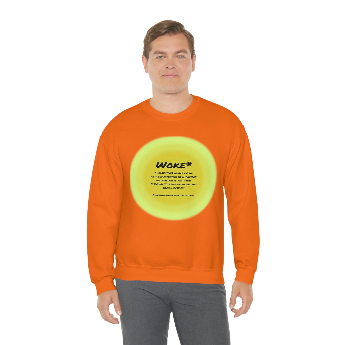 Woke Definition Unisex Heavy Blend™ Crewneck Sweatshirt