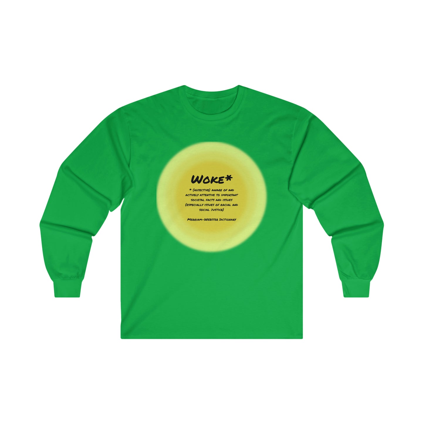 Woke Definition Unisex Sizes Ultra Cotton Long Sleeve Tee