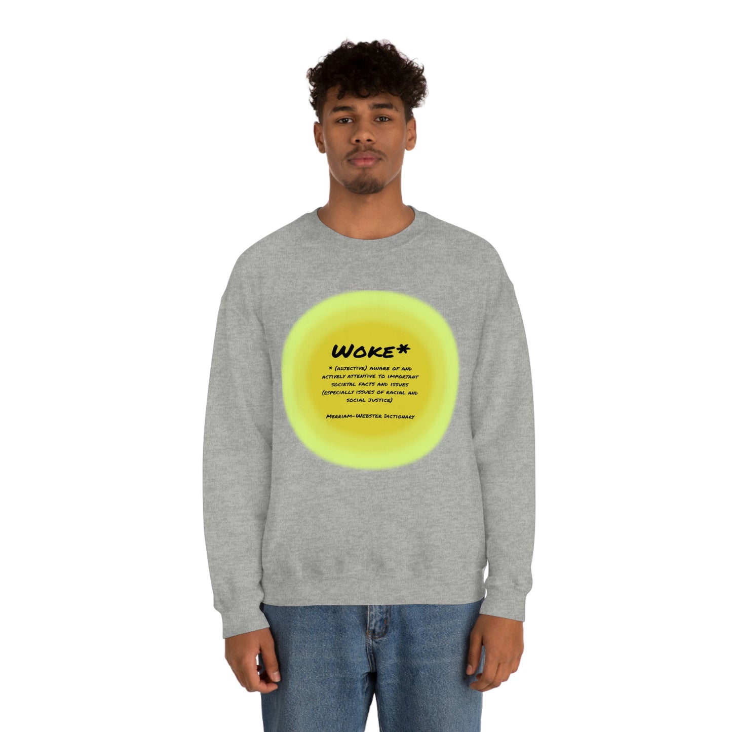 Woke Definition Unisex Heavy Blend™ Crewneck Sweatshirt