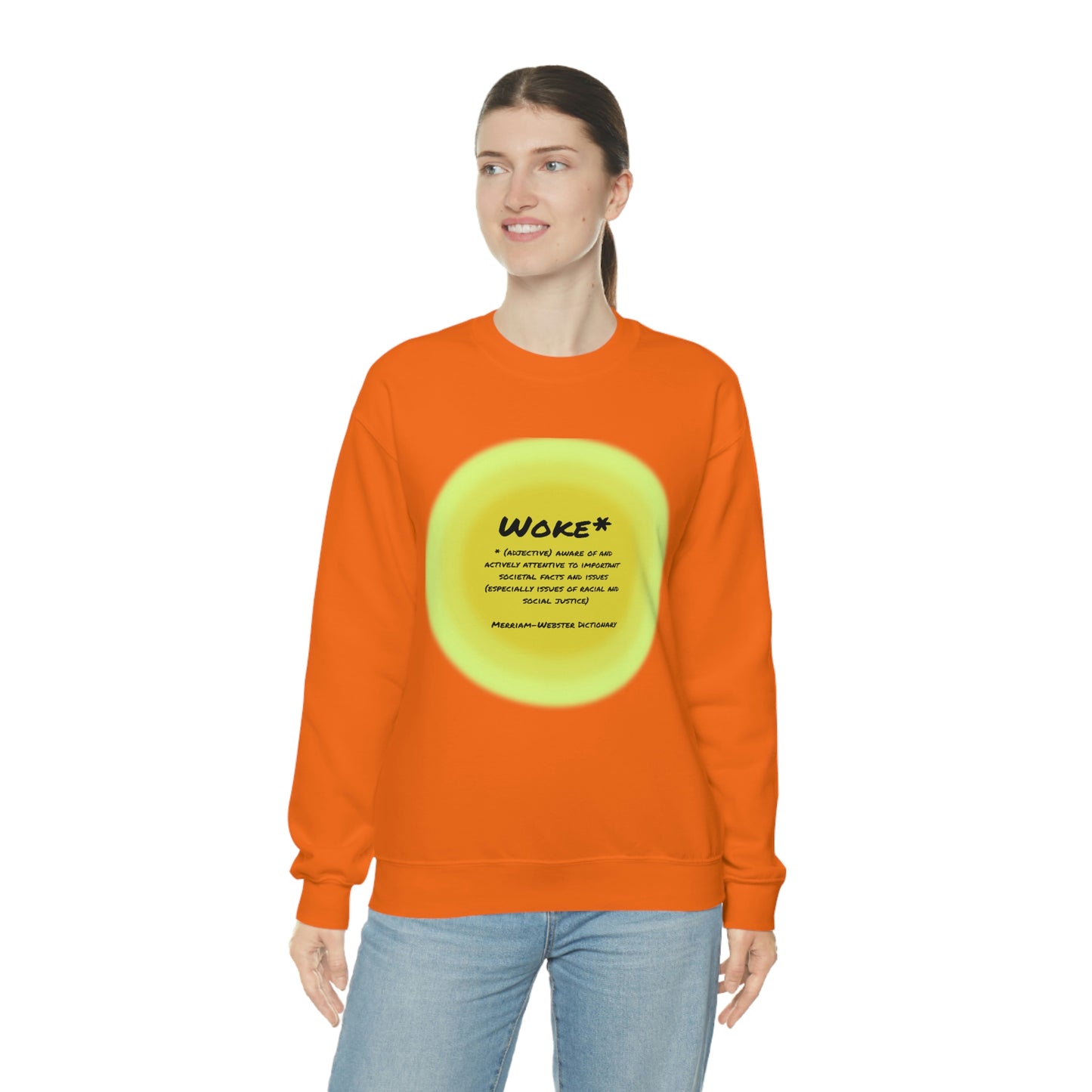 Woke Definition Unisex Heavy Blend™ Crewneck Sweatshirt