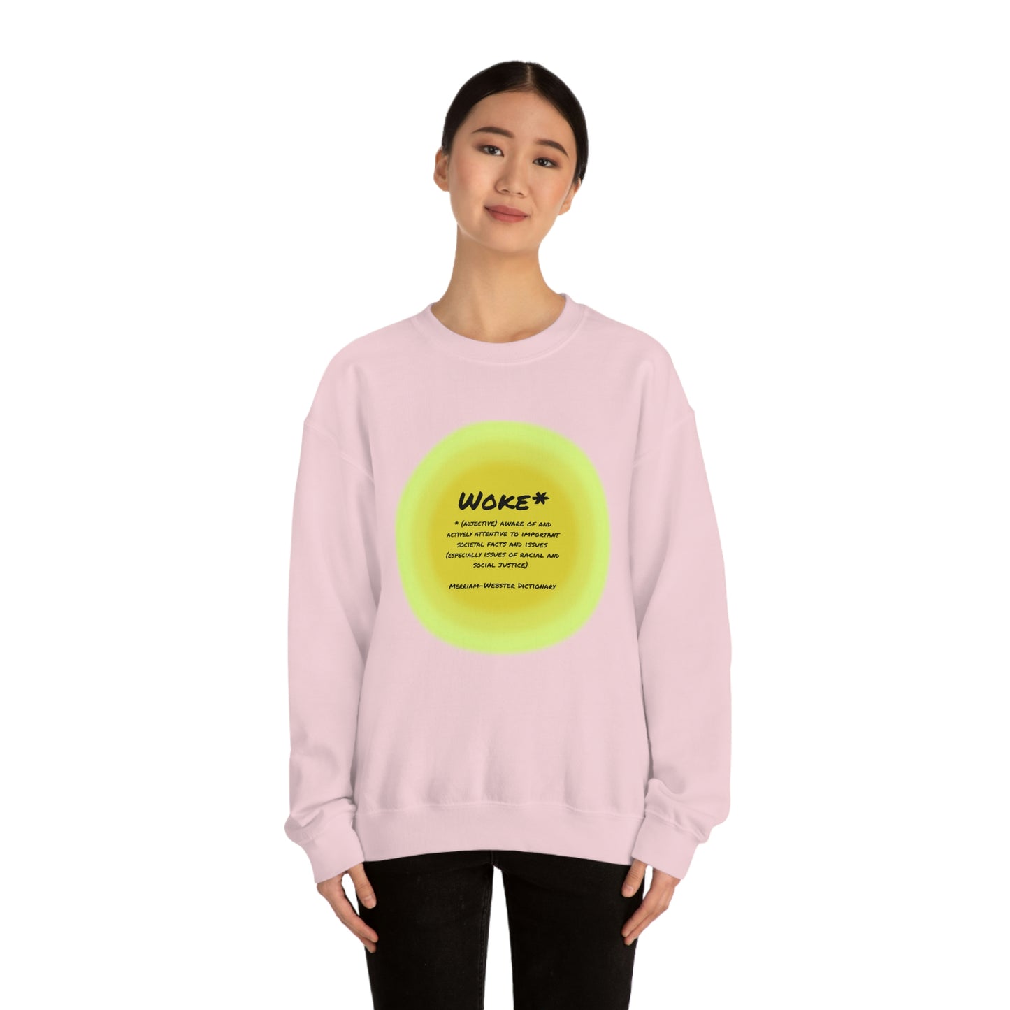 Woke Definition Unisex Heavy Blend™ Crewneck Sweatshirt