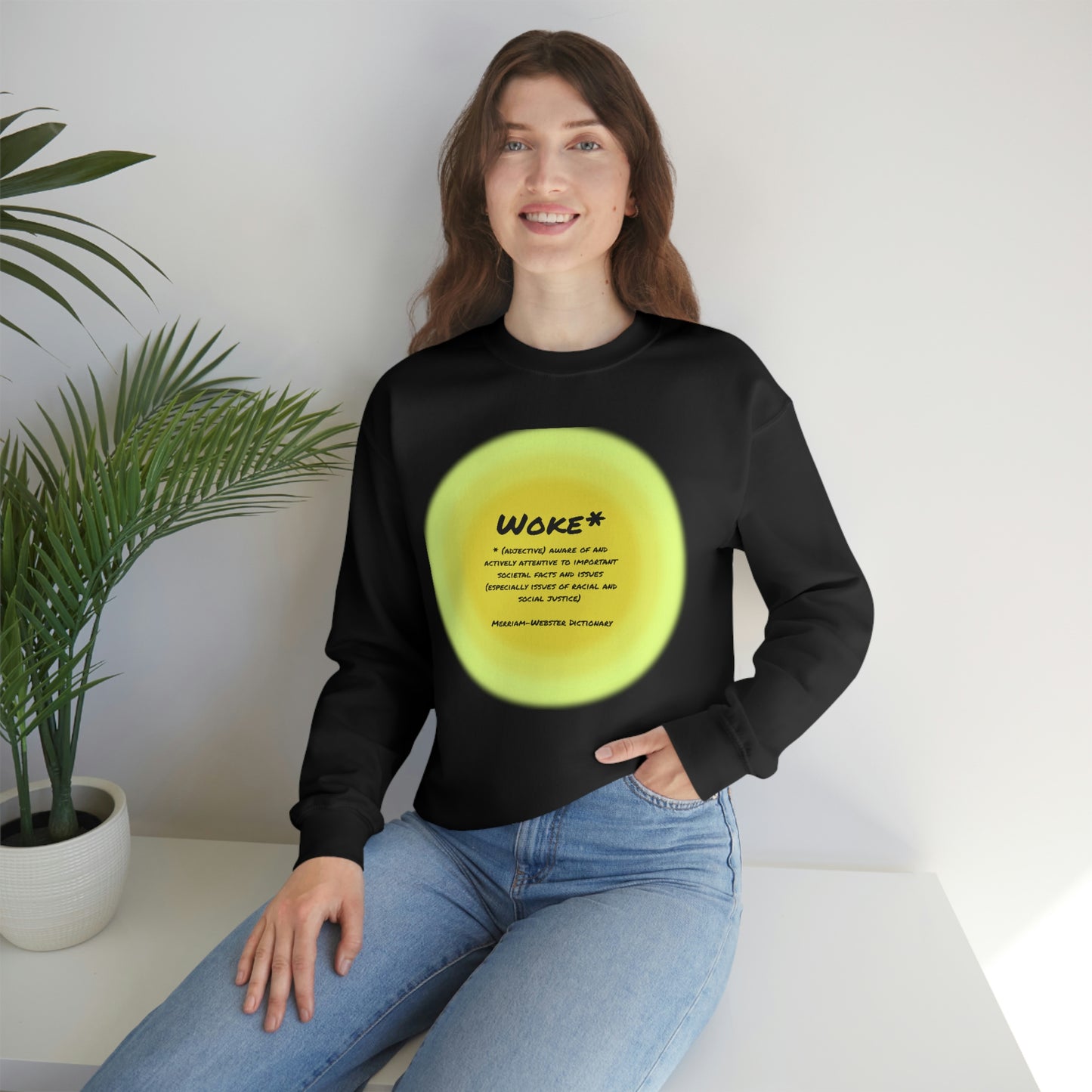 Woke Definition Unisex Heavy Blend™ Crewneck Sweatshirt