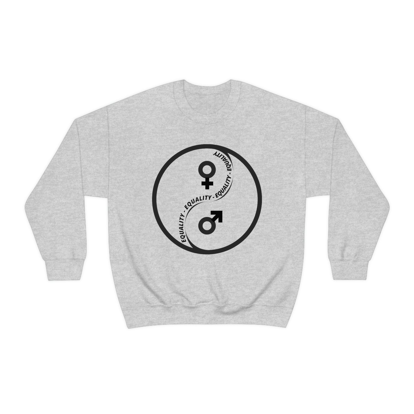 Yin Yang Equality - Gender Equality - Unisex Heavy Blend™ Crewneck Sweatshirt