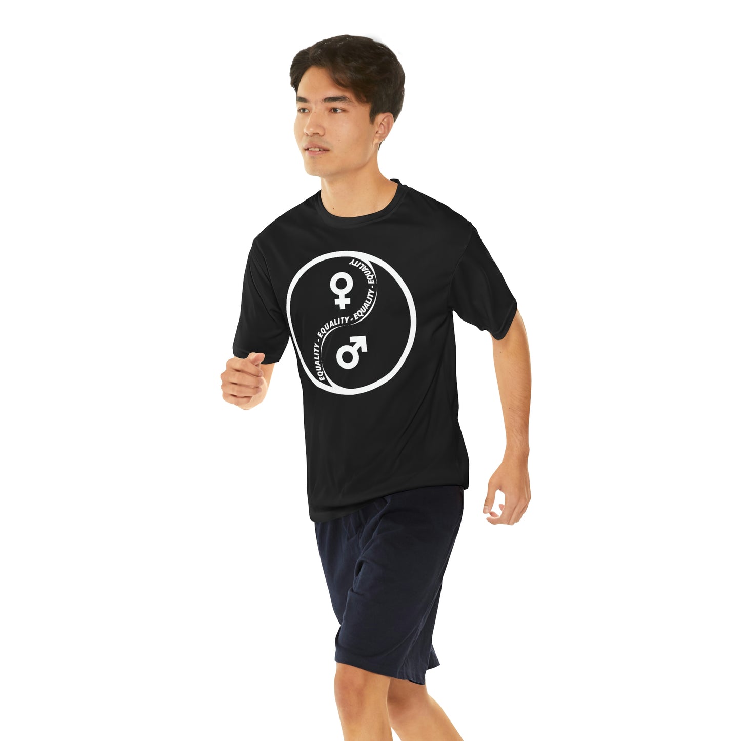Yin Yang Equality - Gender Equality - Men's Performance T-Shirt