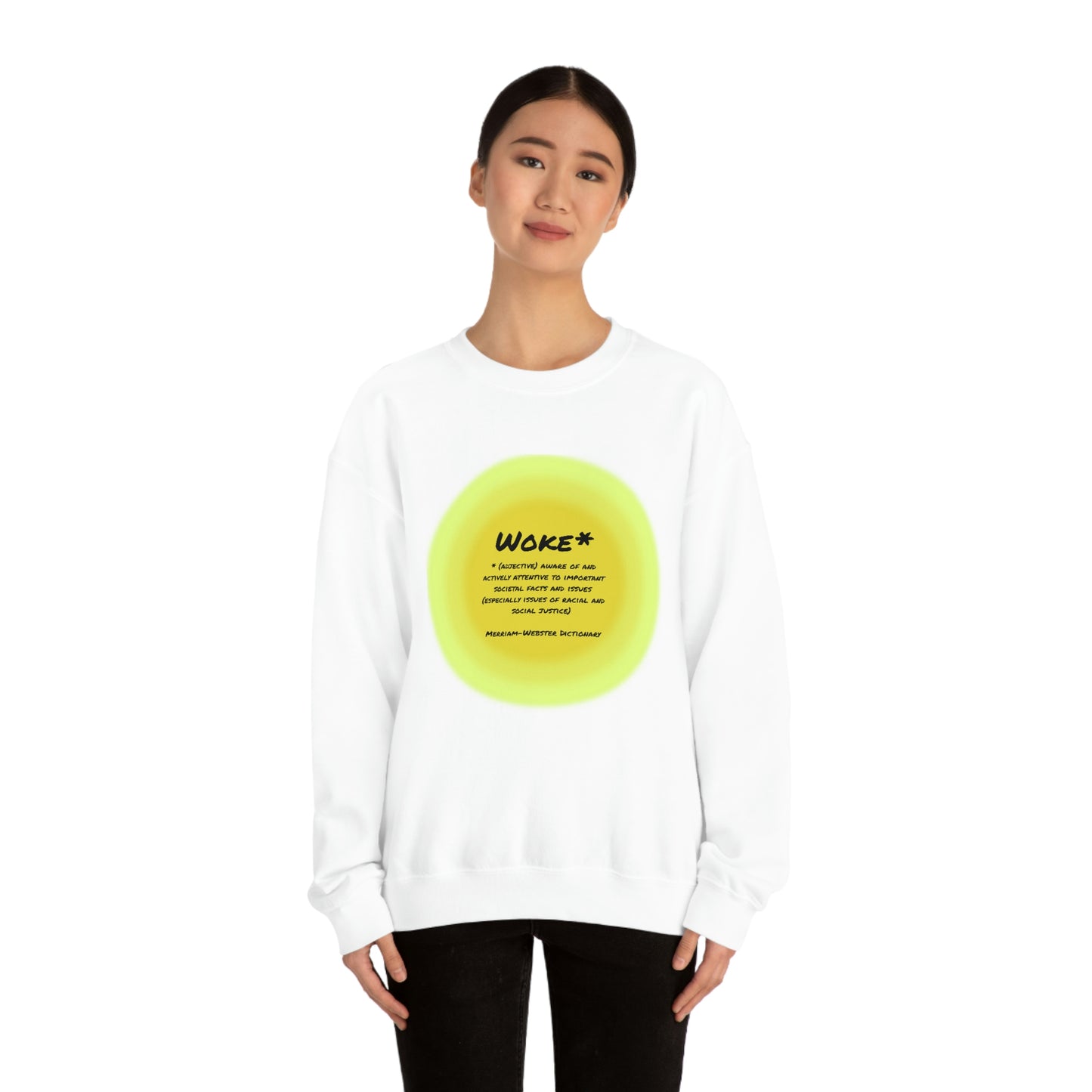 Woke Definition Unisex Heavy Blend™ Crewneck Sweatshirt