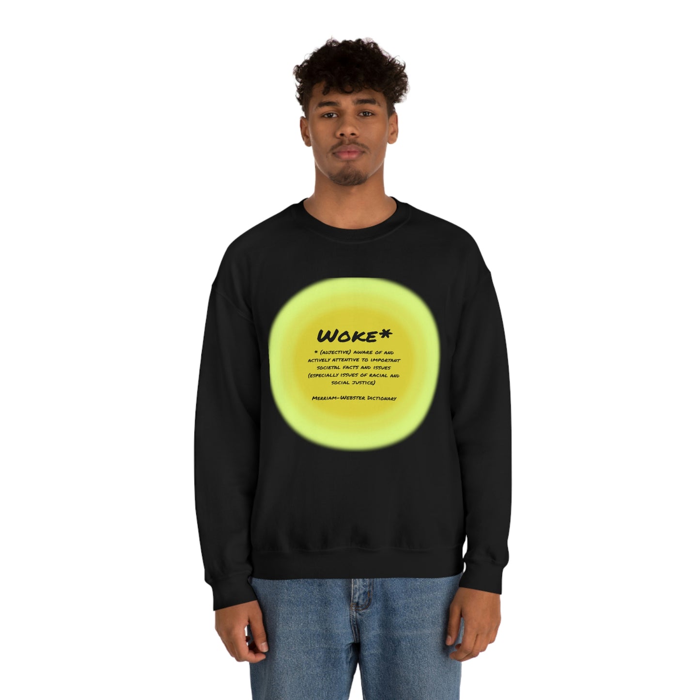 Woke Definition Unisex Heavy Blend™ Crewneck Sweatshirt
