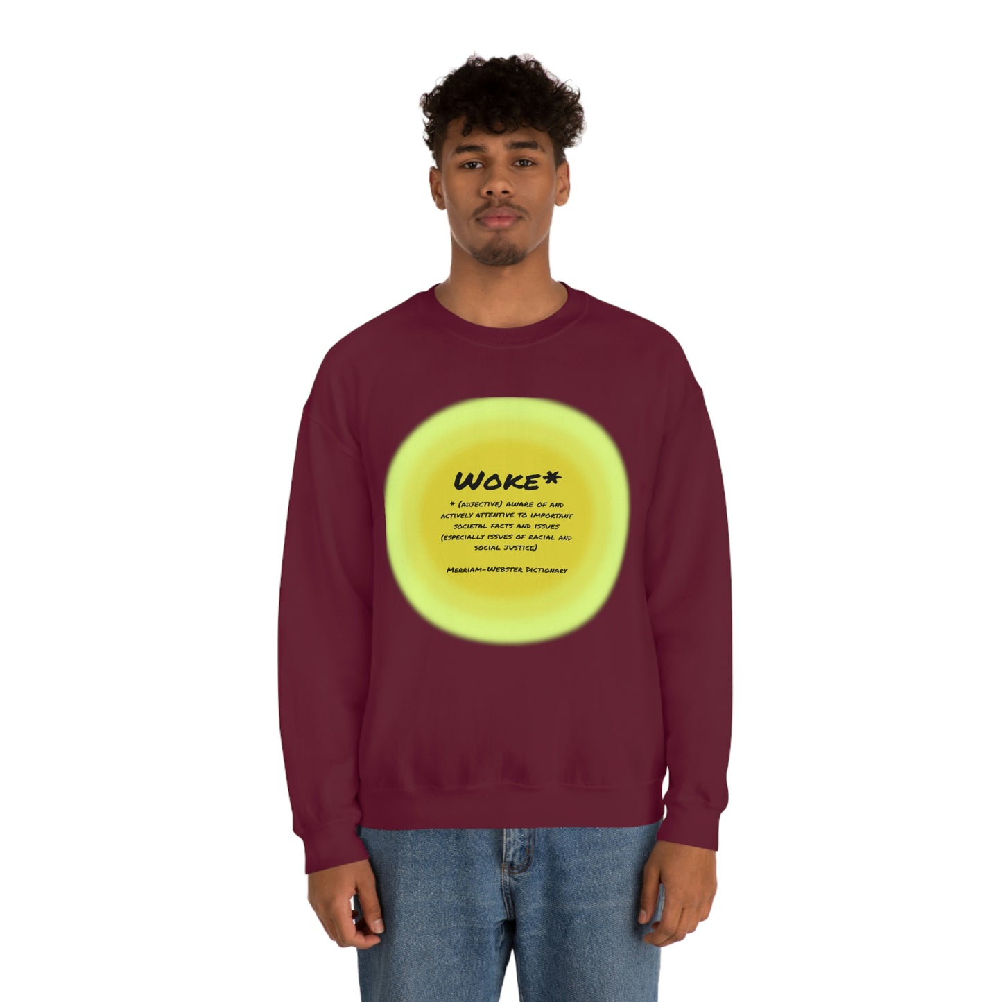 Woke Definition Unisex Heavy Blend™ Crewneck Sweatshirt