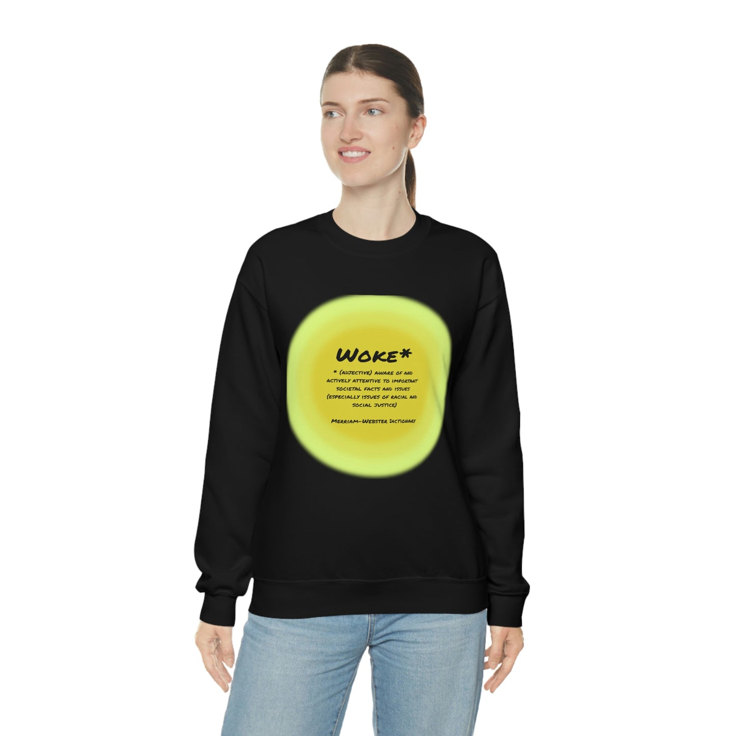 Woke Definition Unisex Heavy Blend™ Crewneck Sweatshirt