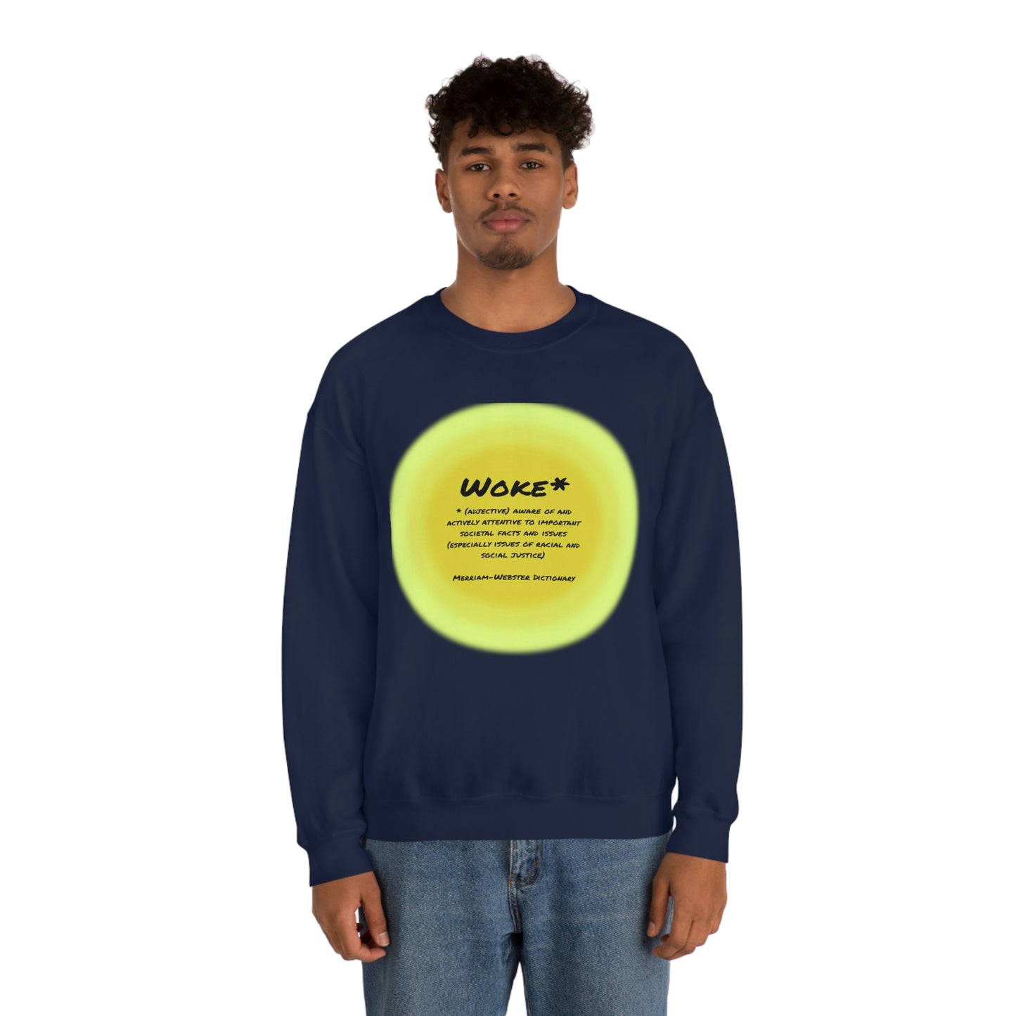 Woke Definition Unisex Heavy Blend™ Crewneck Sweatshirt