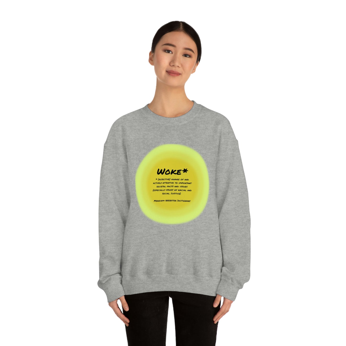Woke Definition Unisex Heavy Blend™ Crewneck Sweatshirt