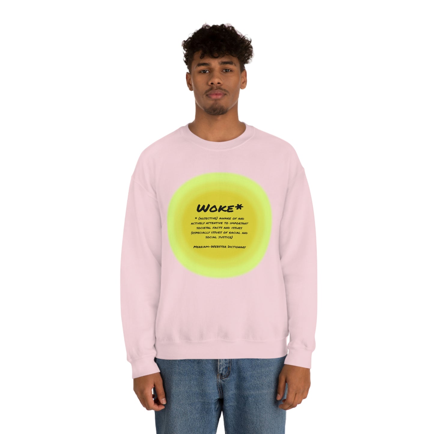 Woke Definition Unisex Heavy Blend™ Crewneck Sweatshirt