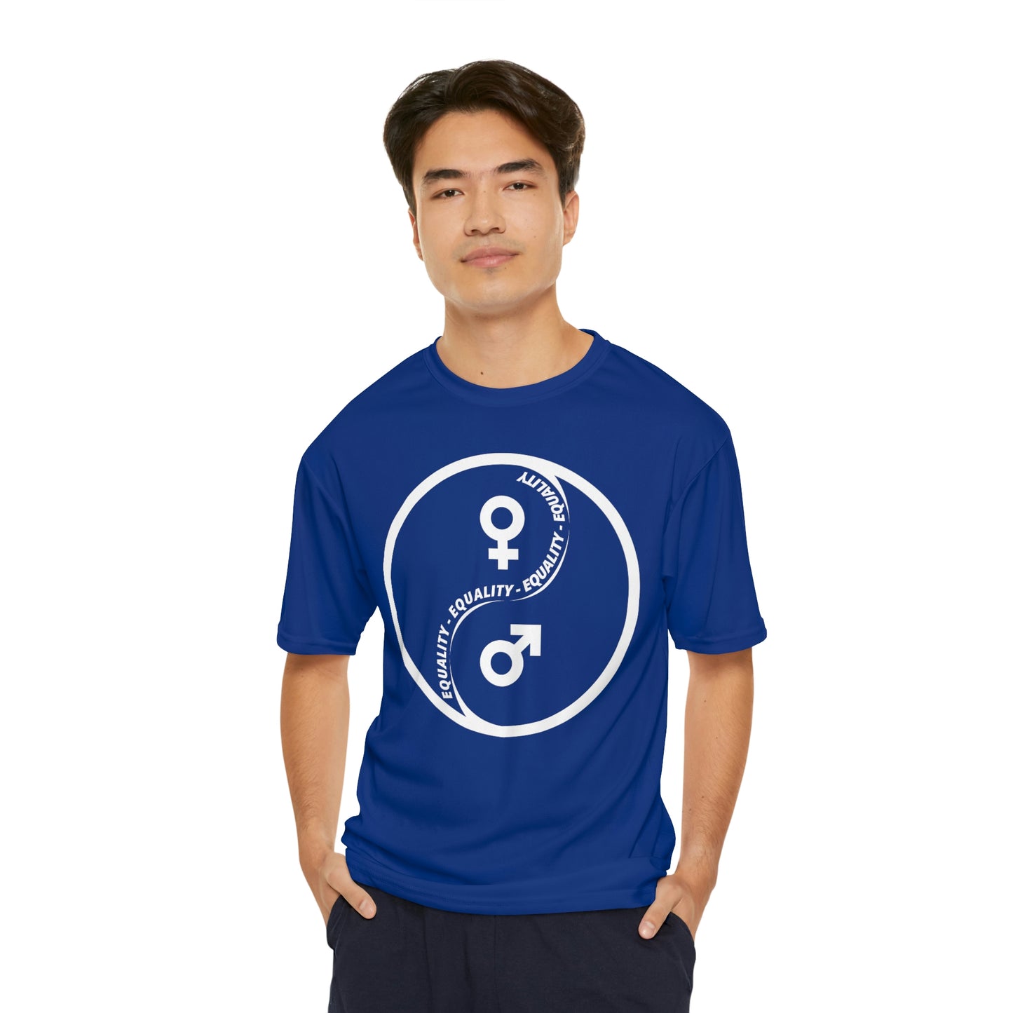 Yin Yang Equality - Gender Equality - Men's Performance T-Shirt