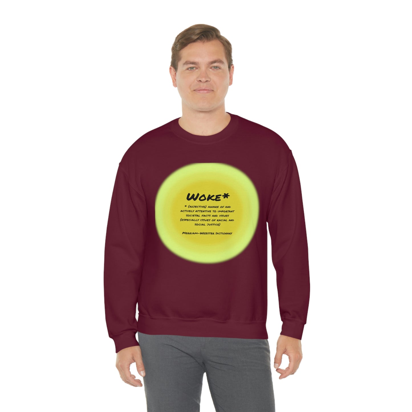 Woke Definition Unisex Heavy Blend™ Crewneck Sweatshirt